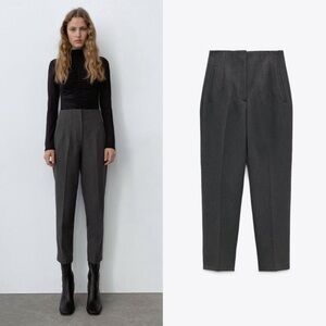 Viral high waisted Zara dress pants